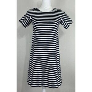 J. Crew Knit Striped Short Sleeve Mini Dress Size 00 / XXS